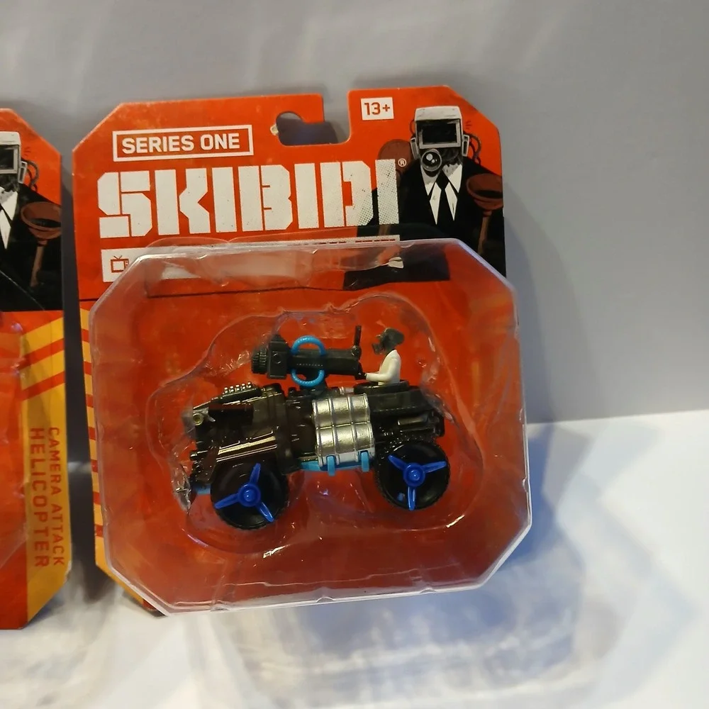 Skibidi Toilet Series 1 Diecast Figures Set of 4 Bonkers Toys 1:64 Collectibles